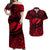 Hawaii State Fish: Humuhumu Nukunuku Apuaa Polynesian Matching Hawaiian Outfits For Couples Unique Style - Red LT8 - Wonder Print Shop