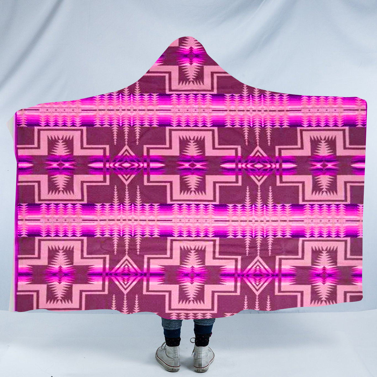 pattern-native-american-design-hooded-blanket