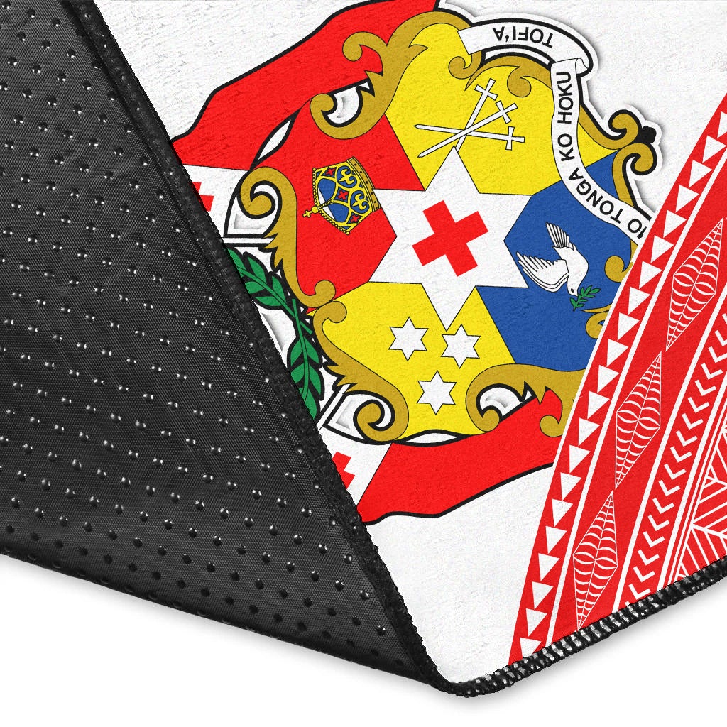 Tonga Area Rug Tongan Pattern Blithesome LT13 - Wonder Print Shop