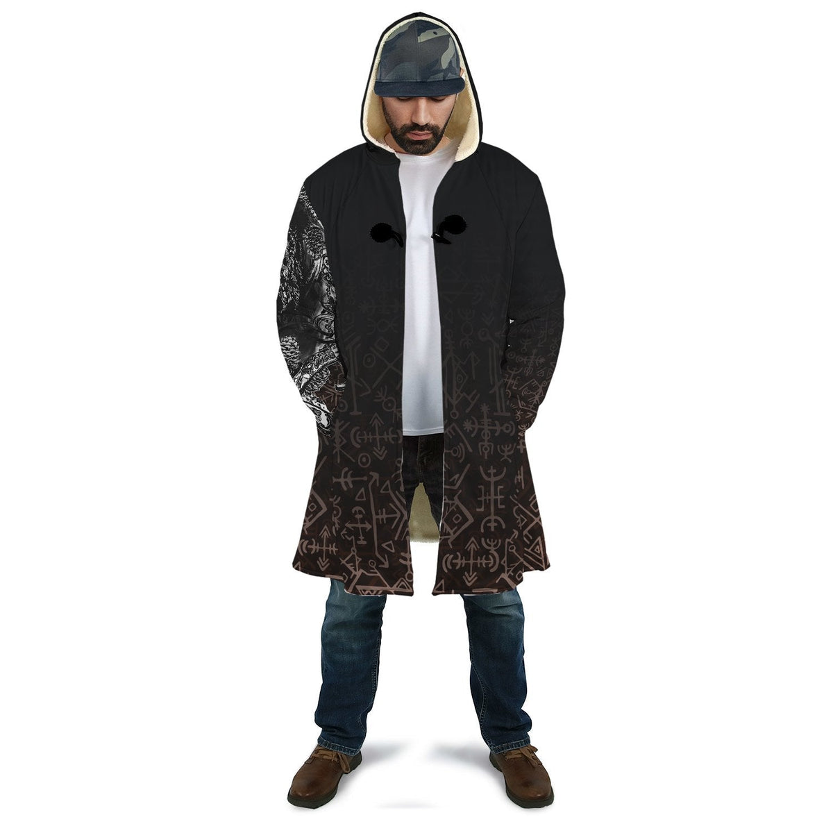 viking-cloak-bear-claws-and-viking-axe