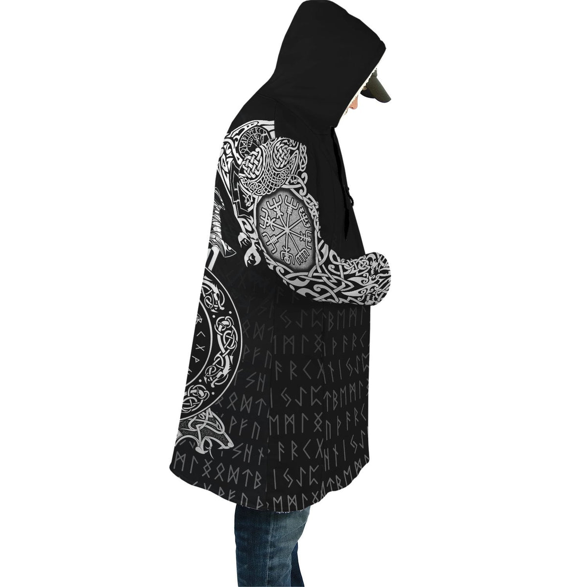 viking-cloak-huginn-and-muniin-with-mjolnir