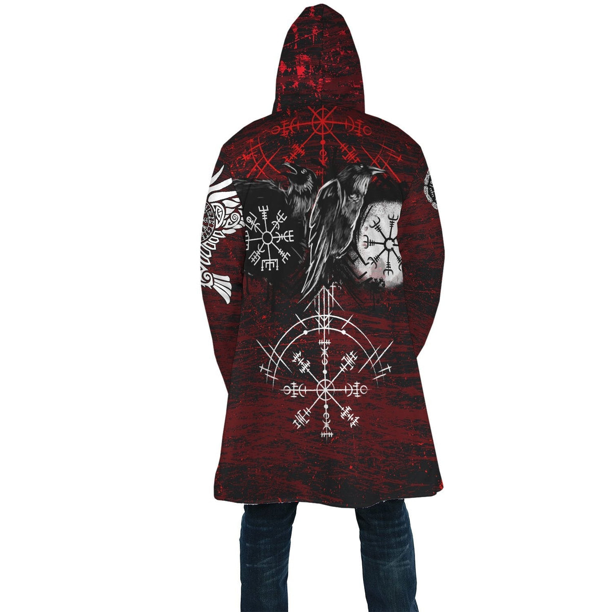 viking-cloak-raven-of-odin-and-symbol-viking-on-blood-background