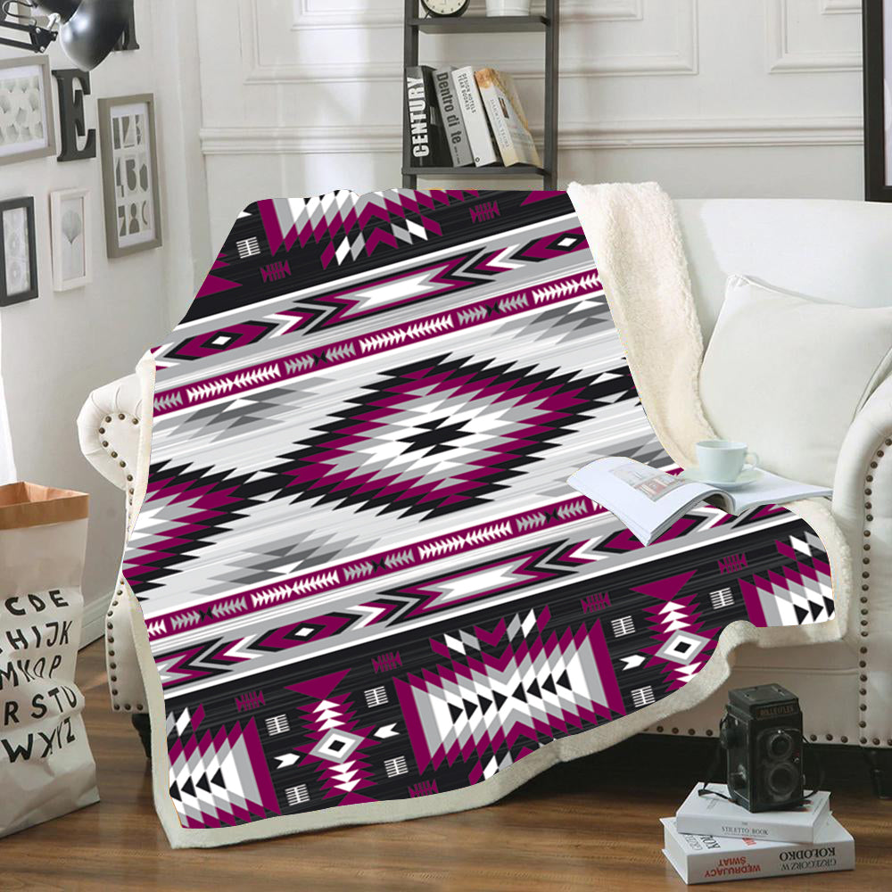 purple-colors-pattern-native-blanket