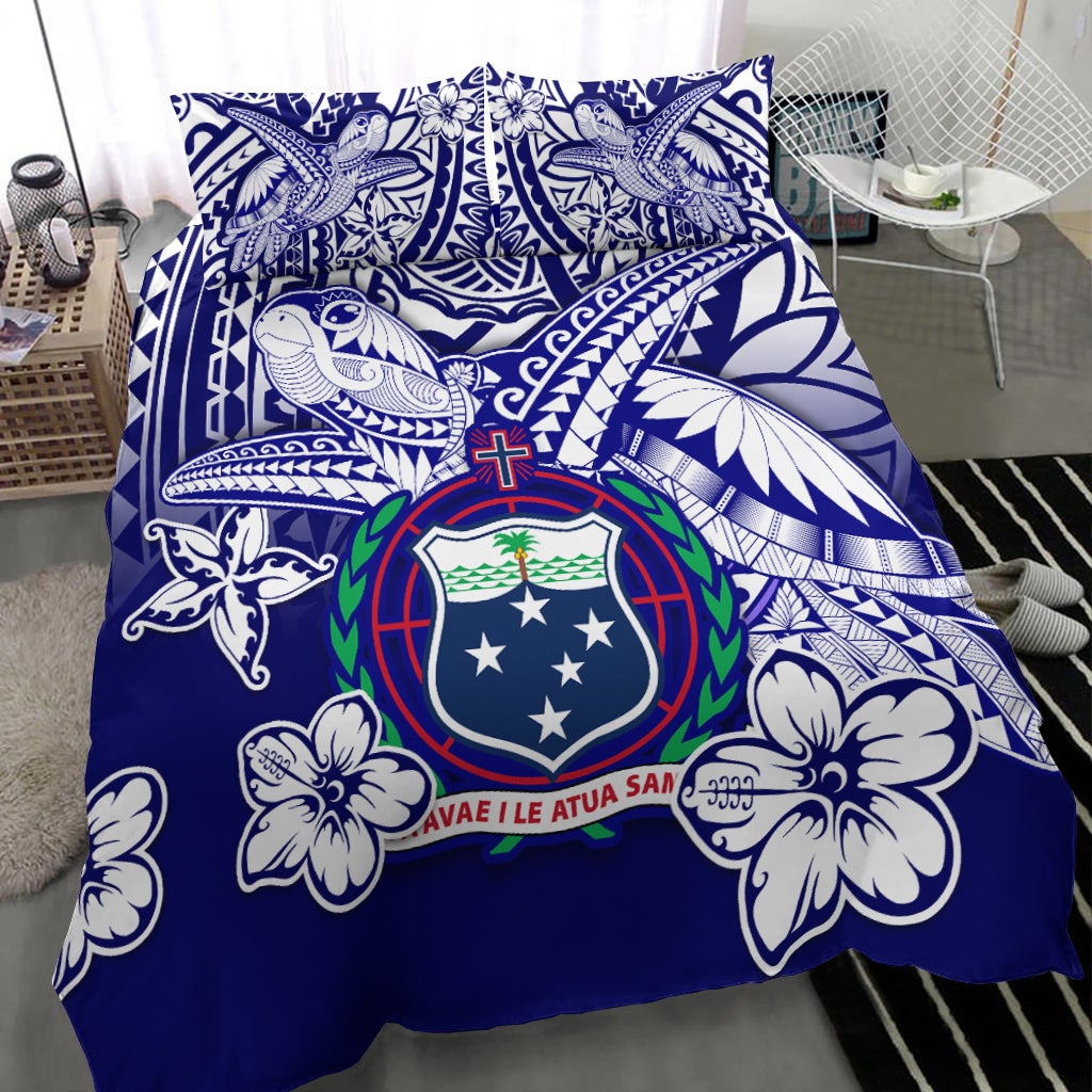 Samoa Polynesian Bedding Set Samoan Loved Turtles LT13 - Wonder Print Shop
