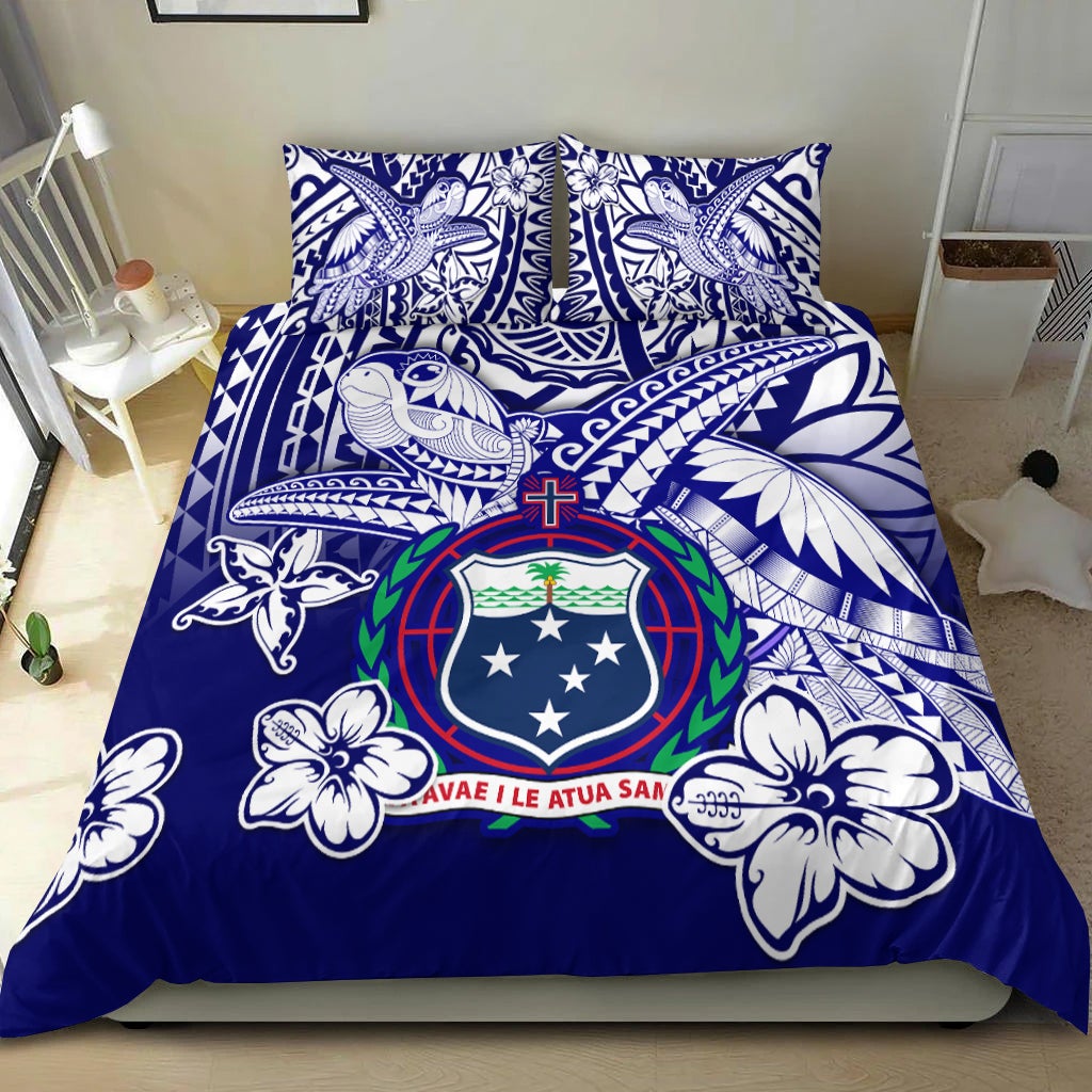 Samoa Polynesian Bedding Set Samoan Loved Turtles LT13 - Wonder Print Shop