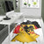 Germany Area Rug Grunge Deutschland Map and Coat Of Arms Ver.01 LT13 - Wonder Print Shop