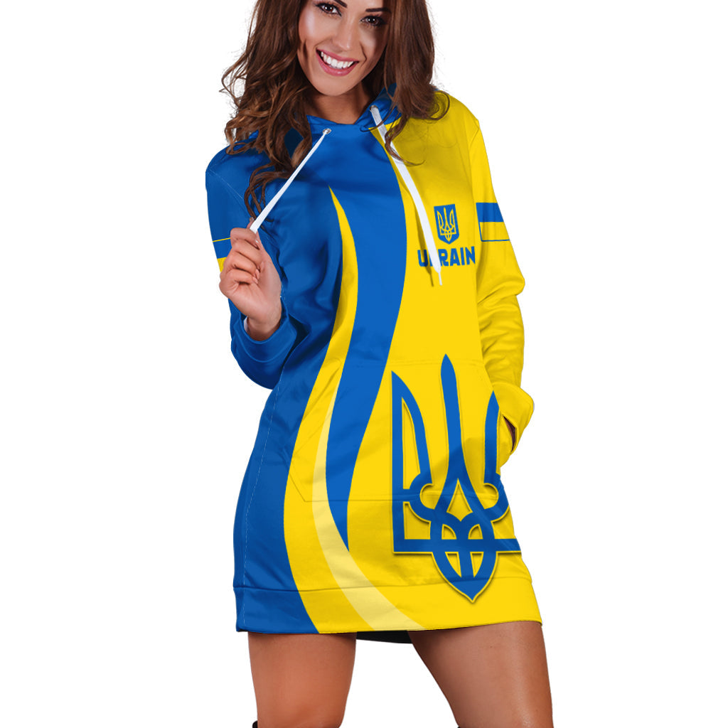 Ukraine Hoodie Dress Always Proud Ukraine LT13 - Wonder Print Shop