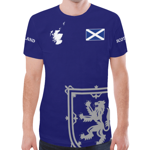 Scotland T Shirt Scottish Lion - Wonder Print Shop
