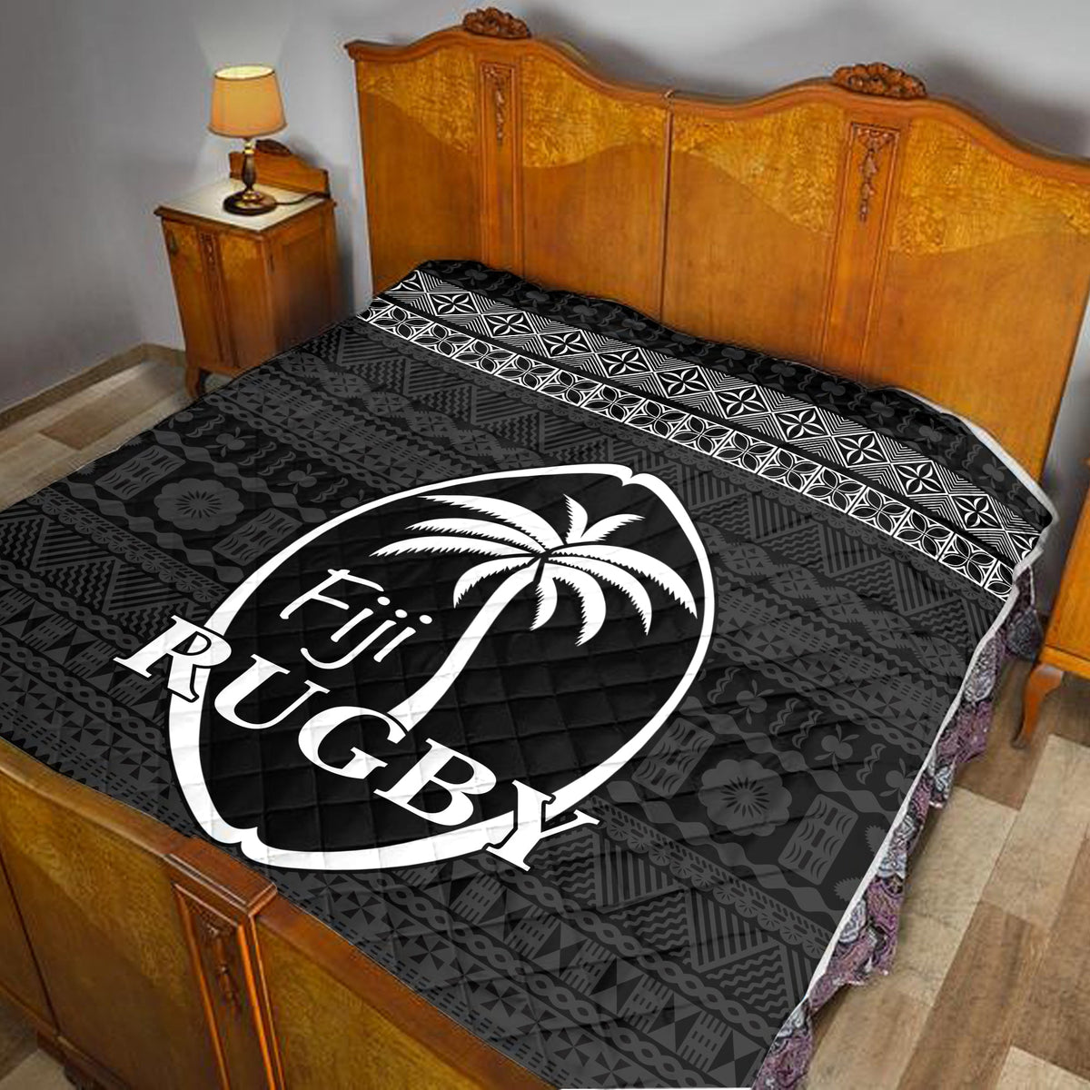 Fiji Rugby Premium Quilt Lifestyle 2022 Flying Fijians LT13 - Wonder Print Shop