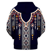 Native American Geometric Ethnic Pattern 3D Hoodie LT10 - Wonder Print Shop