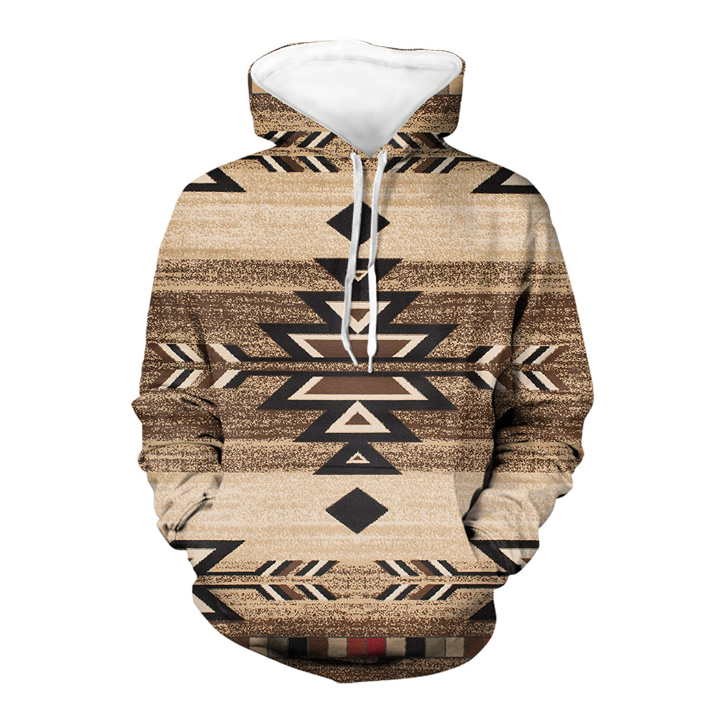 Brown Arrow Native American 3D Hoodie LT10 - Wonder Print Shop