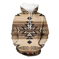 Brown Arrow Native American 3D Hoodie LT10 - Wonder Print Shop