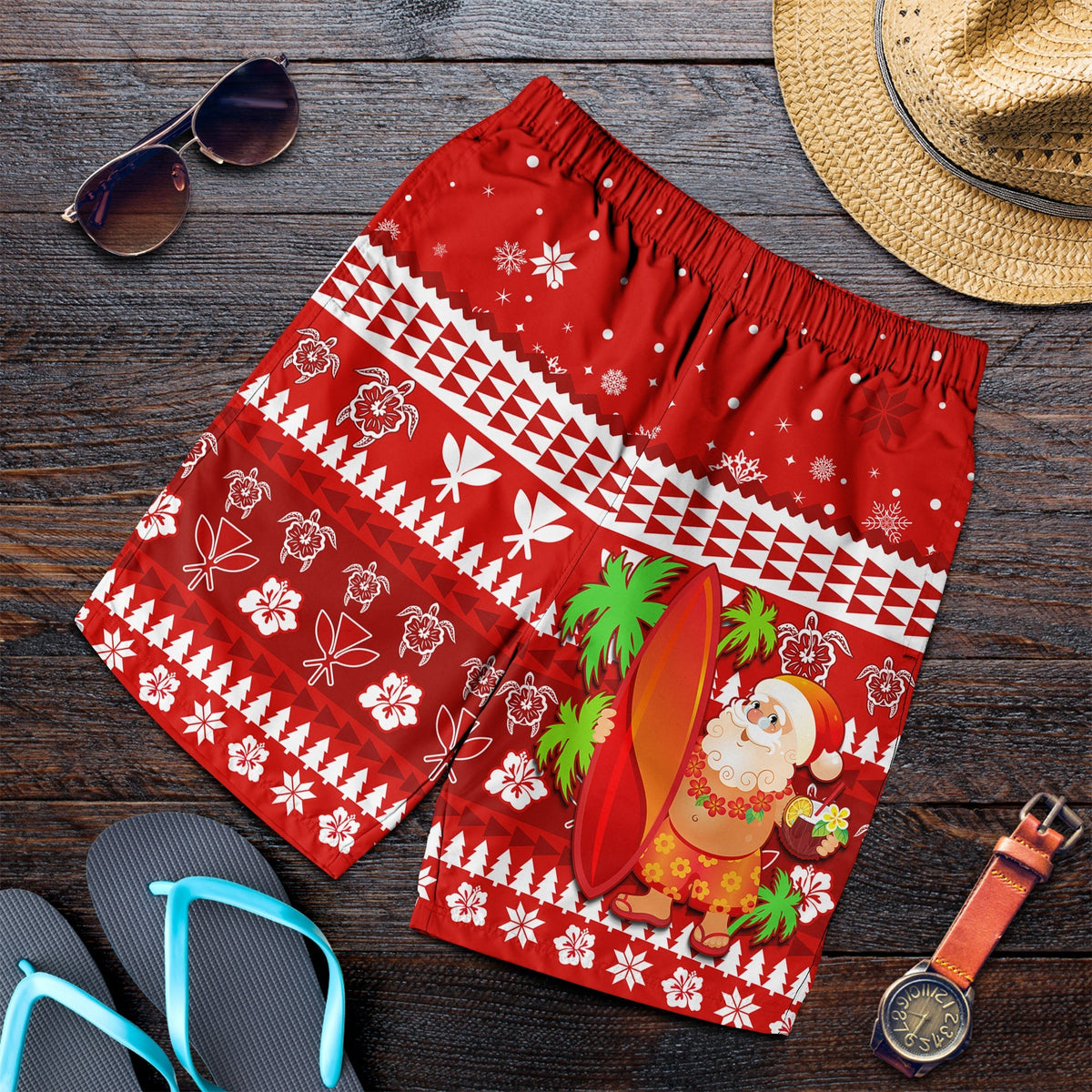 mele-kalikimaka-men-shorts-santa-claus-hawaii-christmas