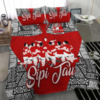 Tonga Rugby Ikale Tahi Sipi Tau Bedding Set - LT2 - Wonder Print Shop