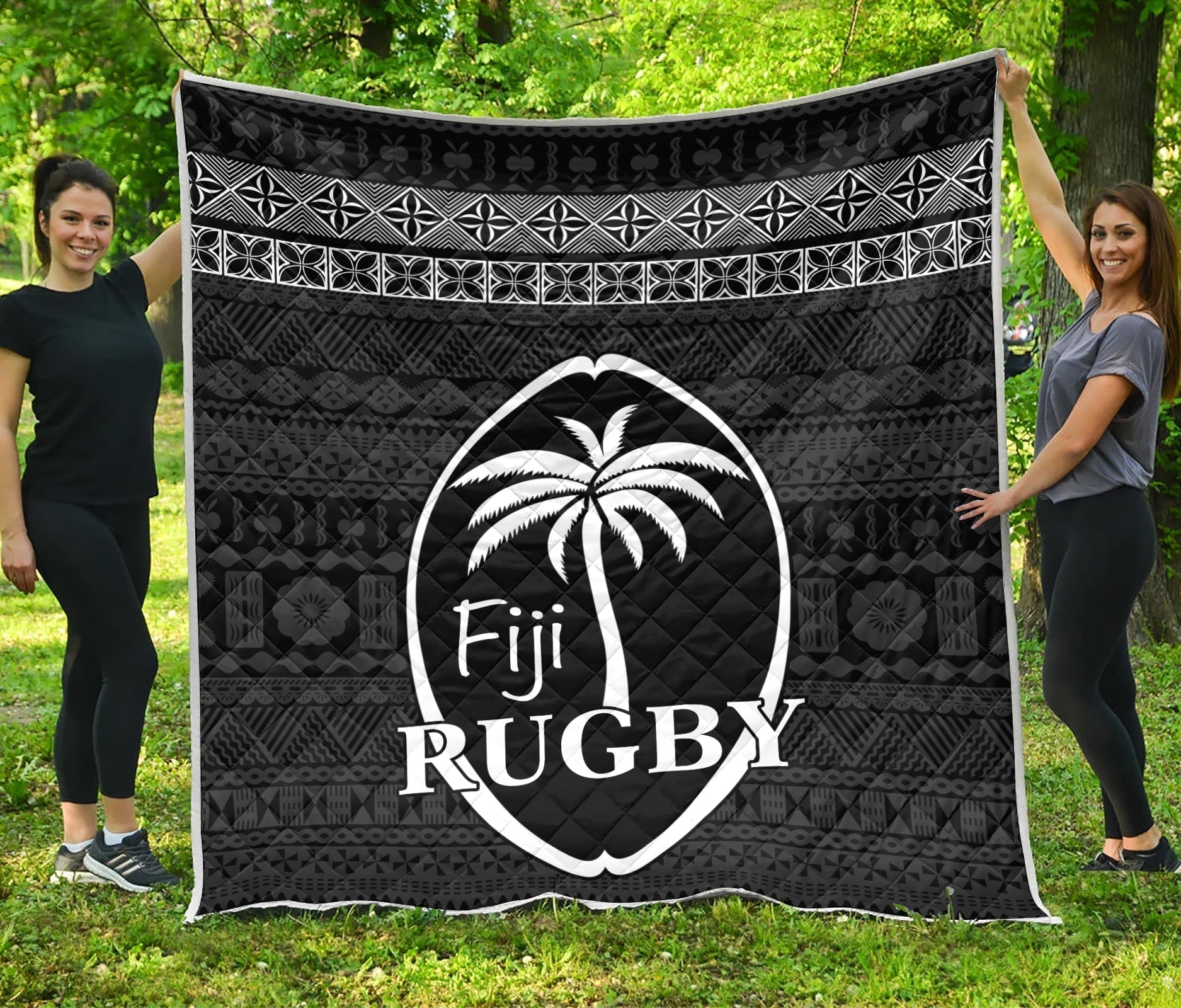 Fiji Rugby Premium Quilt Lifestyle 2022 Flying Fijians LT13 - Wonder Print Shop