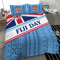 Fiji Day Bedding Set - Tapa Pattern With Flag LT12 - Wonder Print Shop