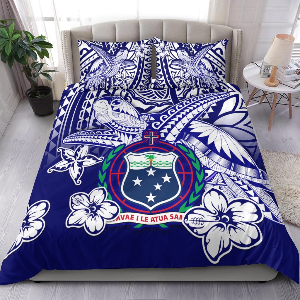 Samoa Polynesian Bedding Set Samoan Loved Turtles LT13 - Wonder Print Shop
