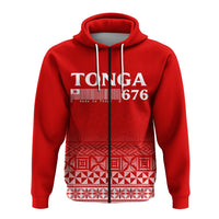 Tonga 676 Zip Up Hoodie Tongan Pattern LT12 - Wonder Print Shop