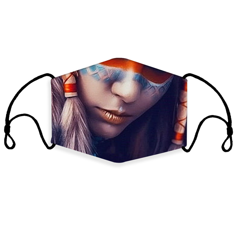face-painting-native-american-3d-mask-with-1-filter