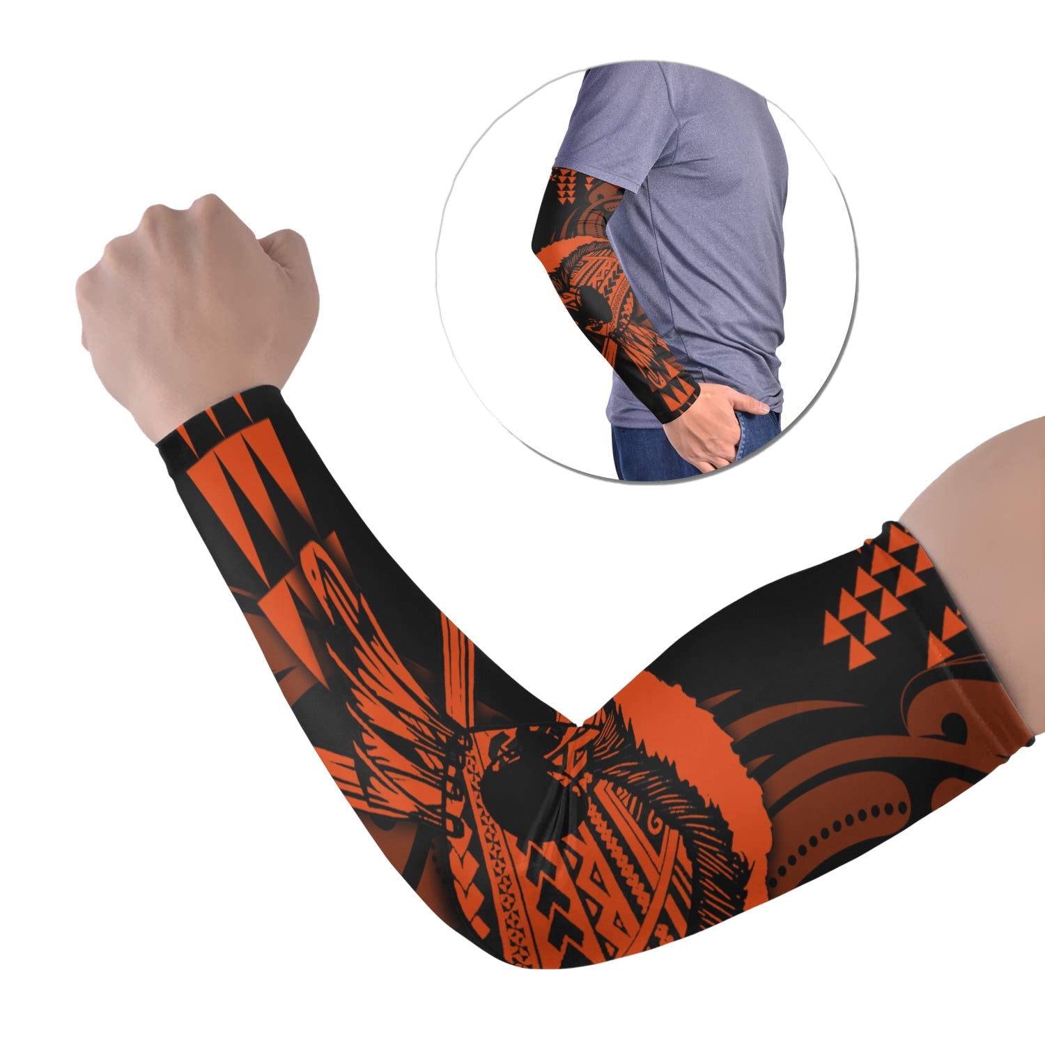 hawaii-polynesian-warrior-kakau-arm-sleeve-43-set-of-two-orange-lt6