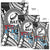 Fiji Rugby Bati Tapa Pattern Area Rug LT2 - Wonder Print Shop