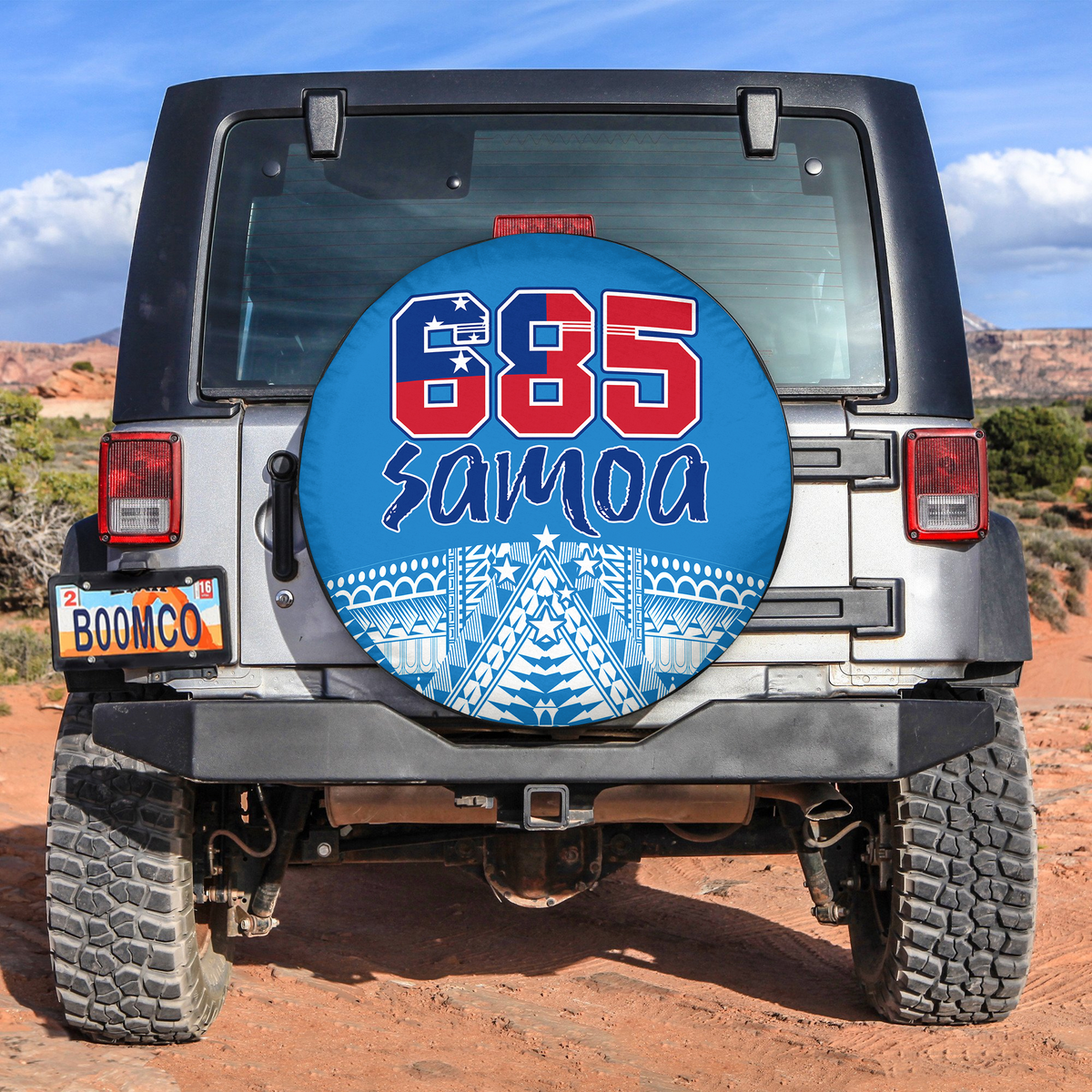 Toa Samoa Rugby Spare Tire Cover 685 Samoan Proud Ver.02 LT13 - Wonder Print Shop