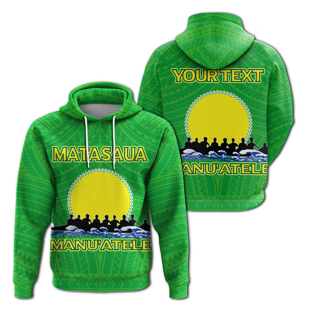 Custom American Samoa Hoodie Matasaua Manua Pride LT12 - Wonder Print Shop