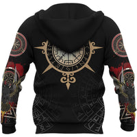 Viking Hoodie Raven Of Odin Special Version RLT12 - Wonder Print Shop