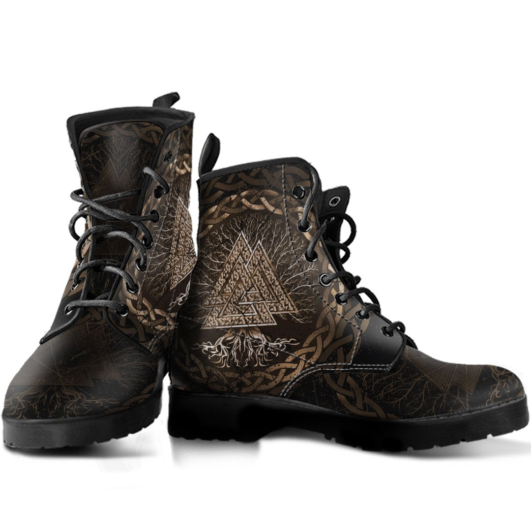 viking-leather-boots-celtic-and-valknut-and-tree-of-life-yggrdrasil