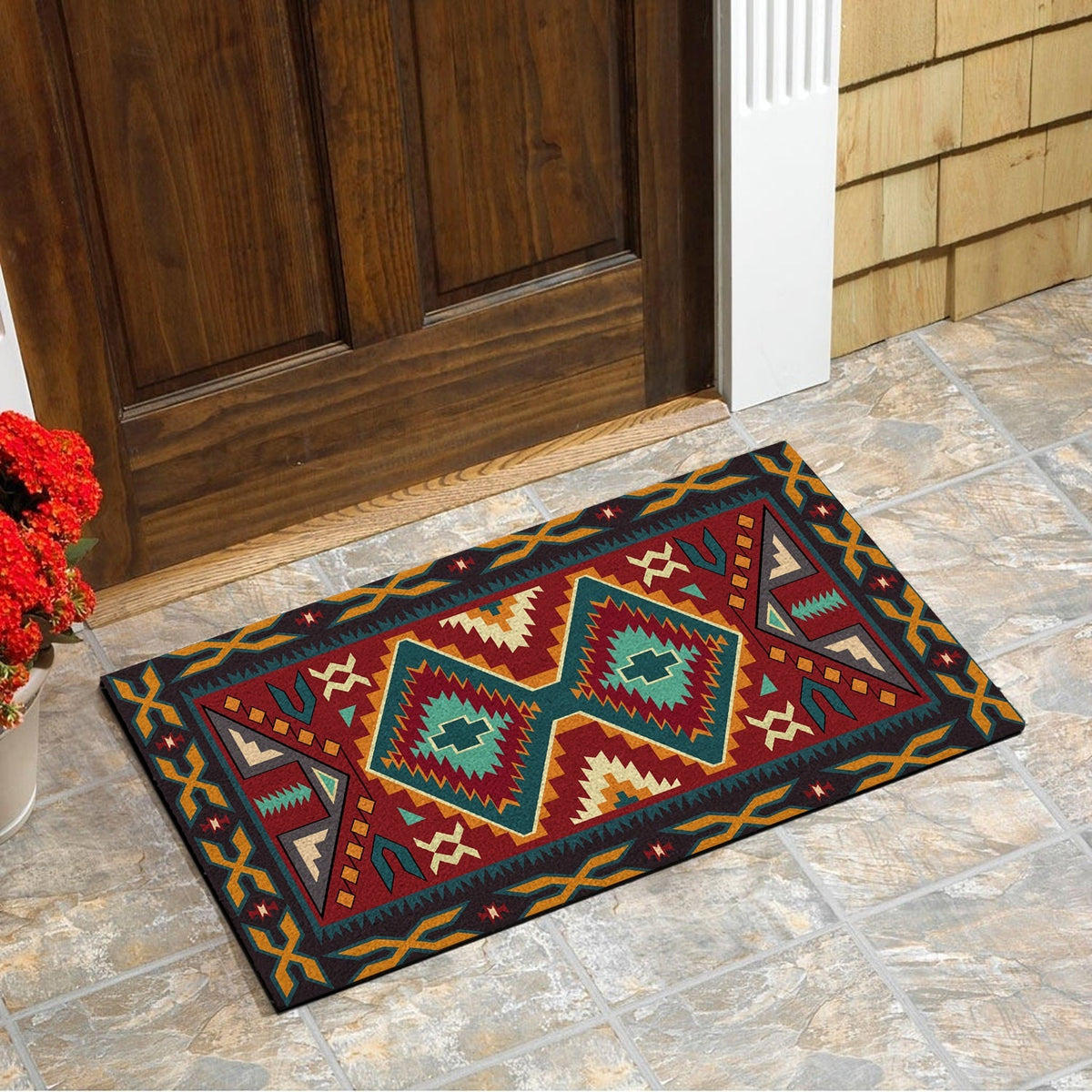 native-american-red-yellow-pattern-native-american-doormat