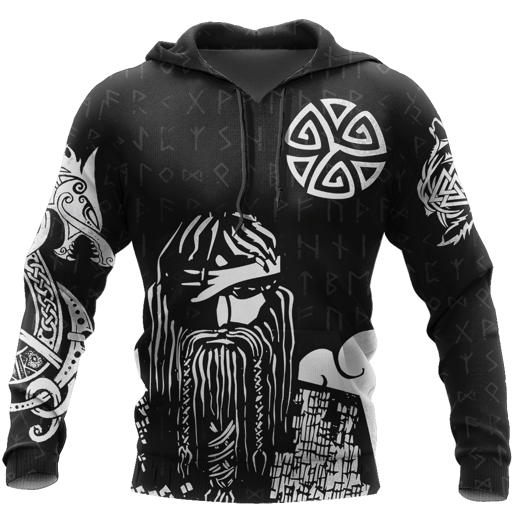 Viking Clothing Viking Warrior Hoodie RLT12 - Wonder Print Shop
