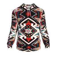 Tribal Pattern Colorful Native American Design 3D Pullover Hoodies LT10 - Wonder Print Shop