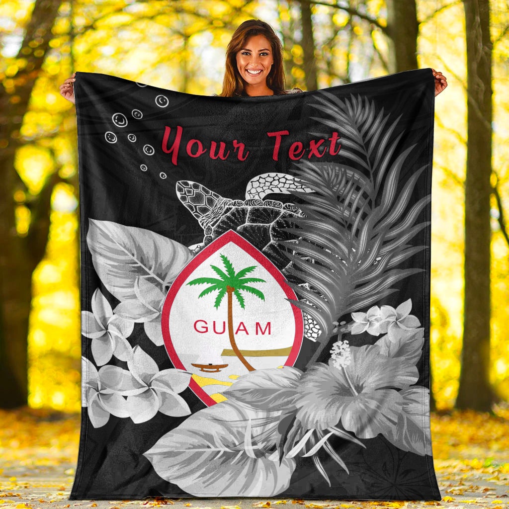 custom-personalised-guam-seal-premium-blanket-polynesian-turtle-with-flowers-version-white
