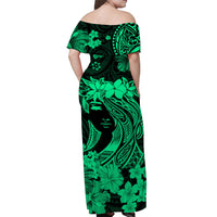 hawaii-off-shoulder-long-dress-polynesia-green-attractive-hula-girl