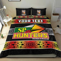 (Custom Personalised) The Hunters PNG Bedding Set Papua New Guinea Hunters Rugby LT13 - Wonder Print Shop