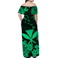 hawaii-off-shoulder-long-dress-polynesia-green-kanaka-maoli