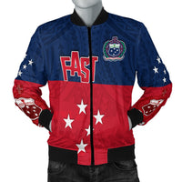 F.A.S.T Samoa Bomber Jacket Polynesian Enthusiasm LT13 - Wonder Print Shop