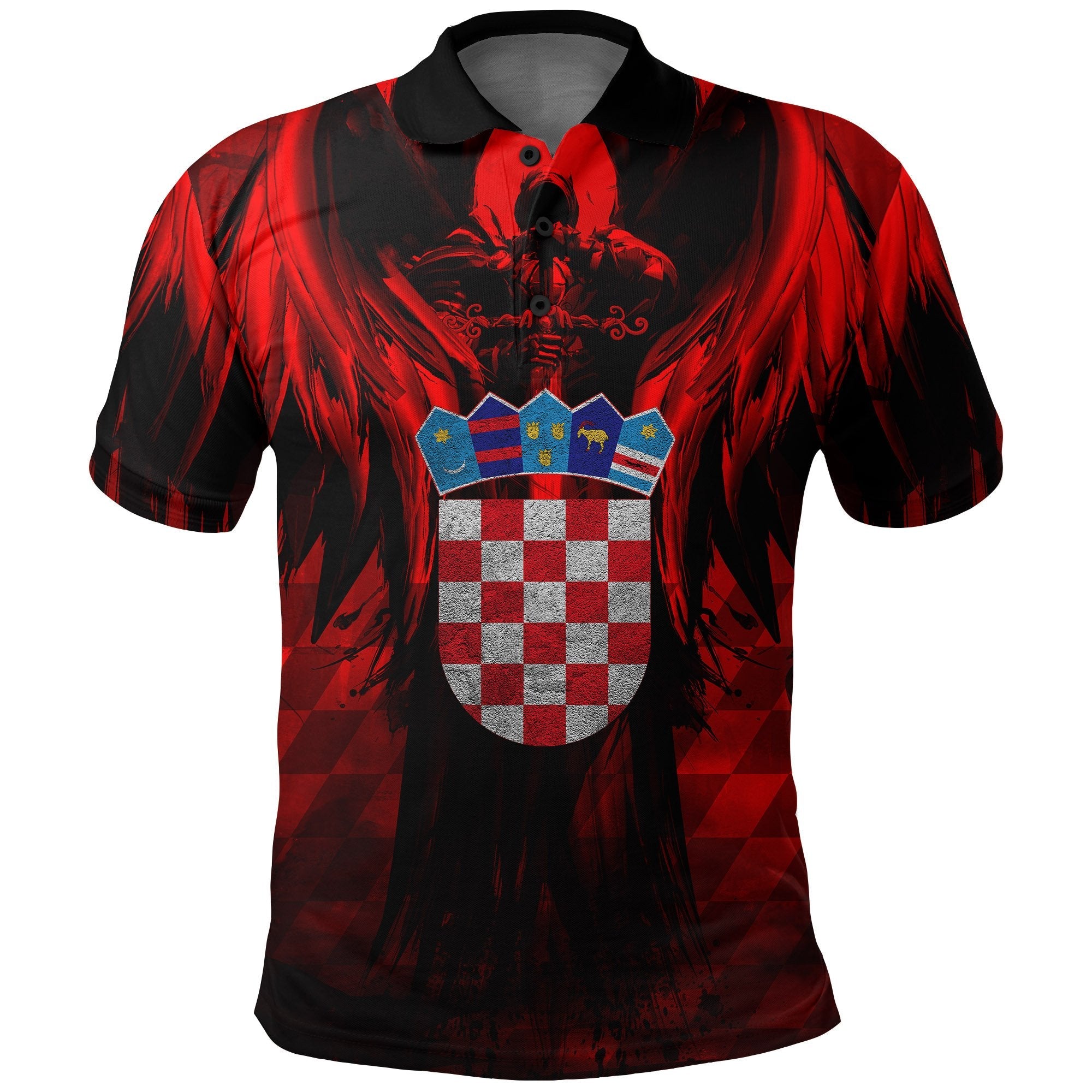 croatia-hrvatska-polo-shirt