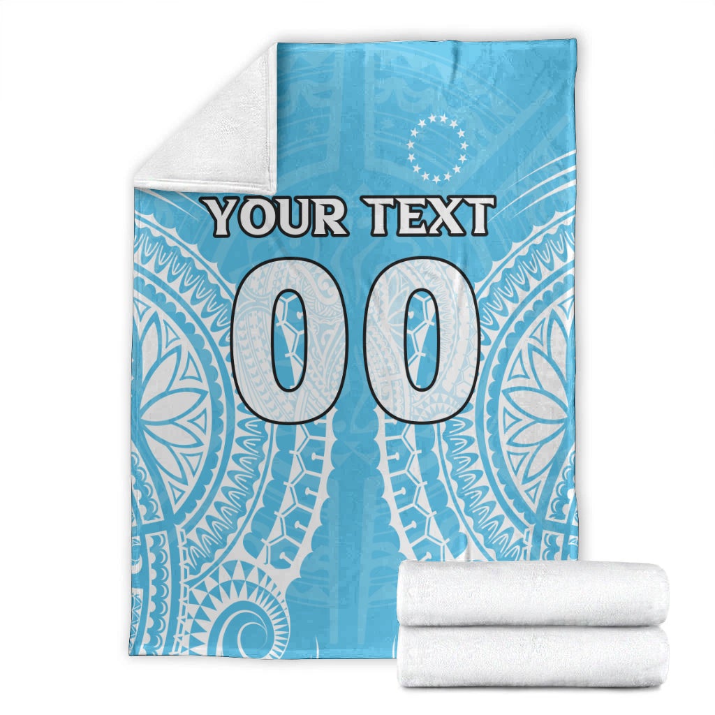 custom-personalised-cook-islands-mauke-blanket-tribal-pattern