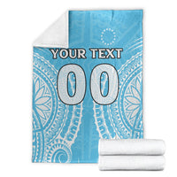 custom-personalised-cook-islands-mauke-blanket-tribal-pattern