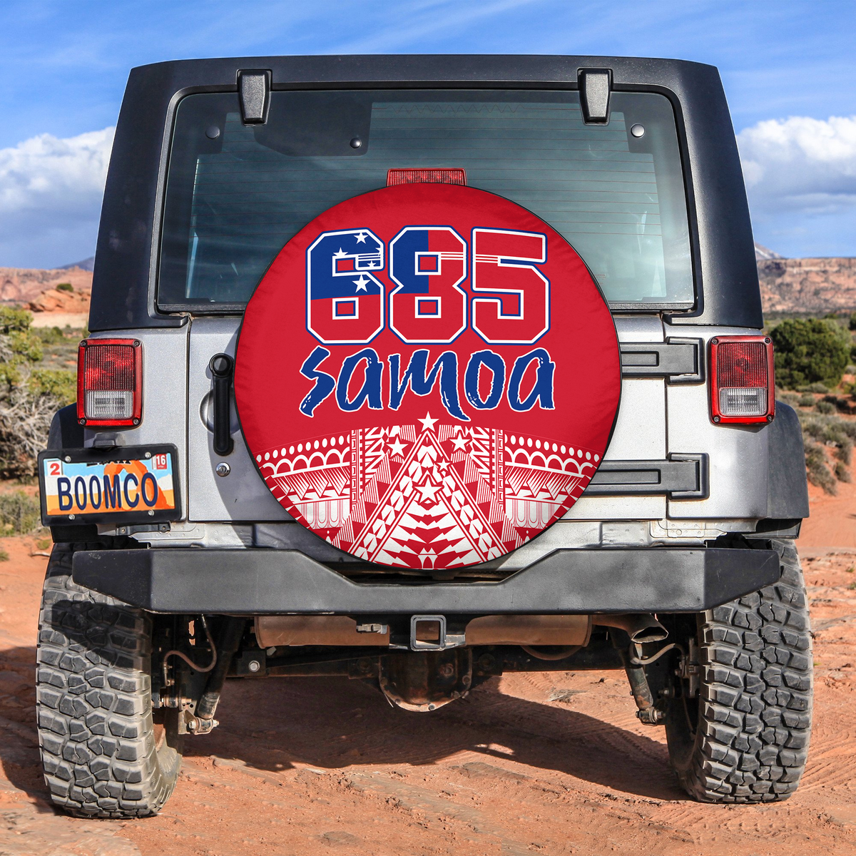 Toa Samoa Rugby Spare Tire Cover 685 Samoan Proud Ver.03 LT13 - Wonder Print Shop