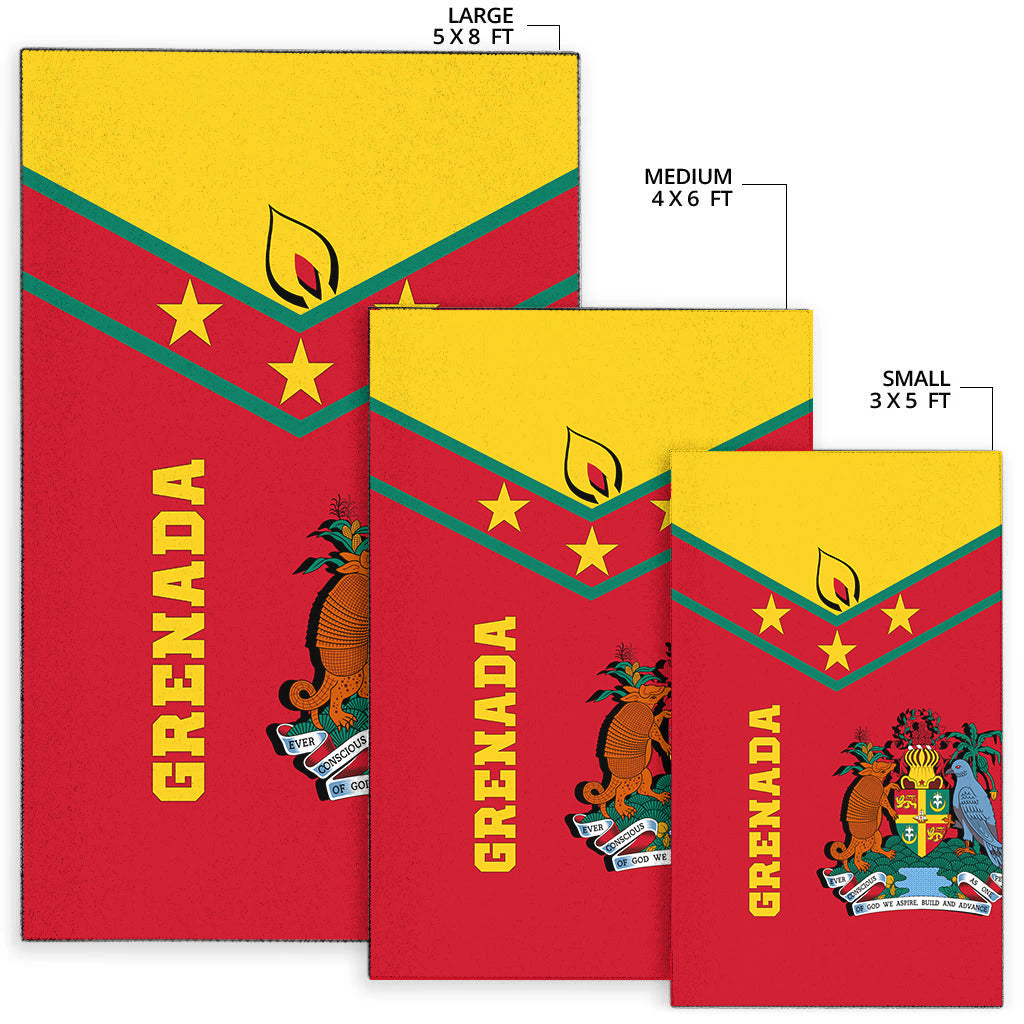Grenada Area Rug - Proud Grenadian LT12 - Wonder Print Shop