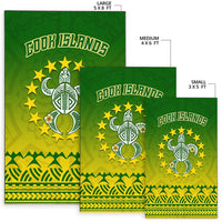 Cook Islands Turtle With Tribal Area Rug LT12 - Wonder Print Shop