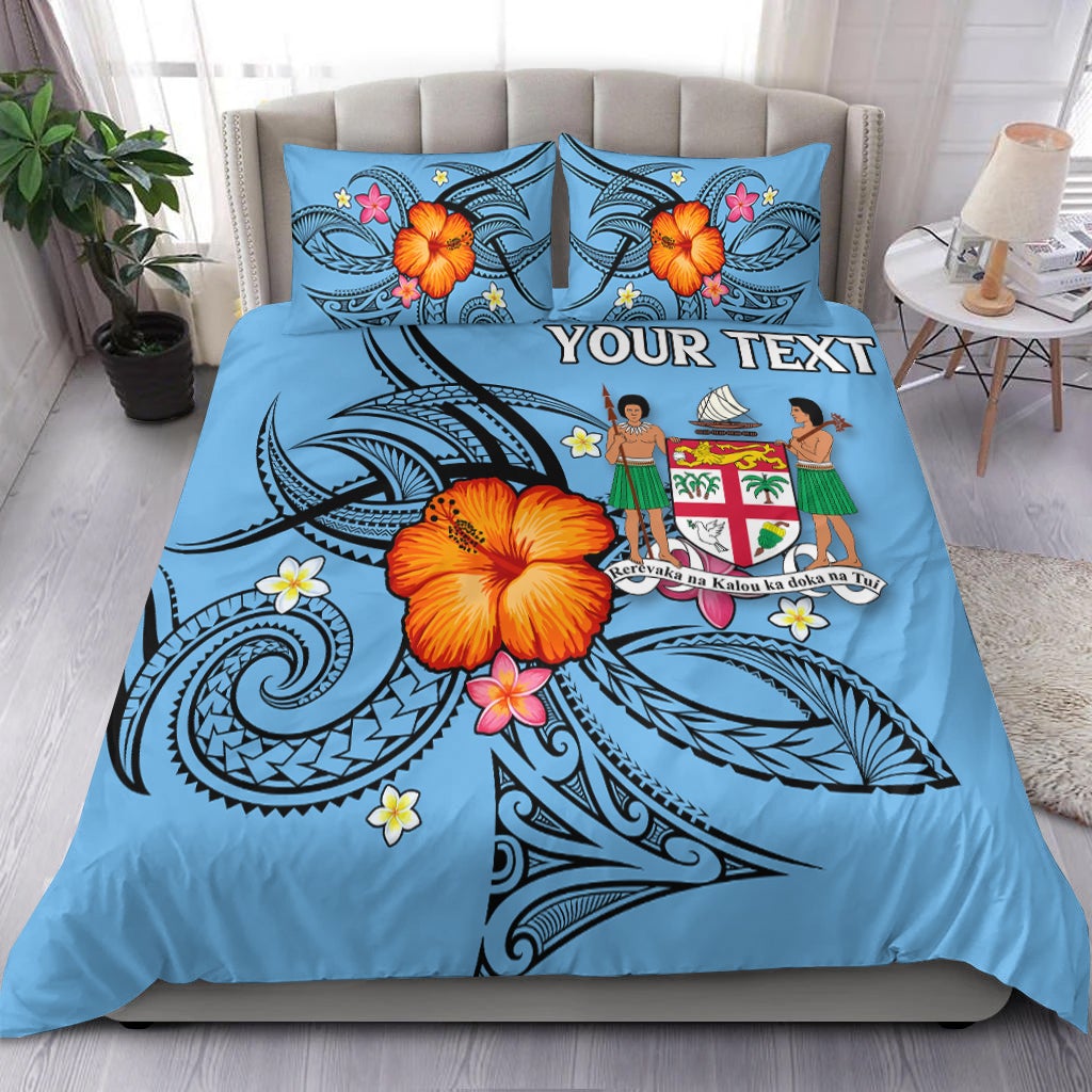 custom-personalised-fiji-bedding-set-hibiscus-with-tribal