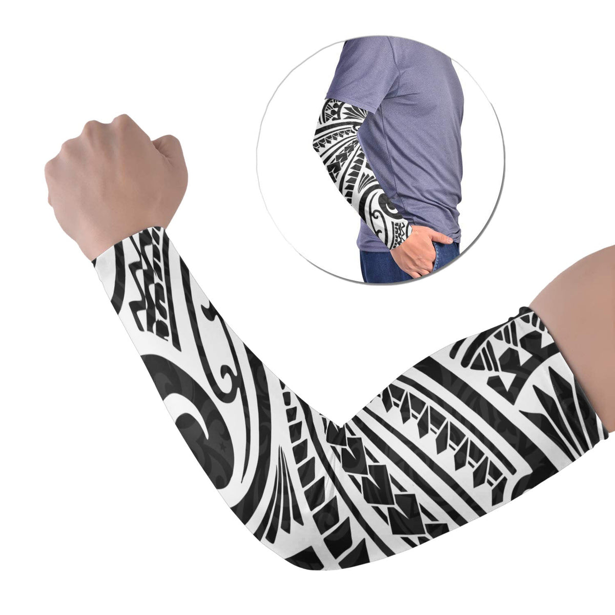 polynesian-tribal-tattoo-arm-sleeve-43-set-of-two-no1