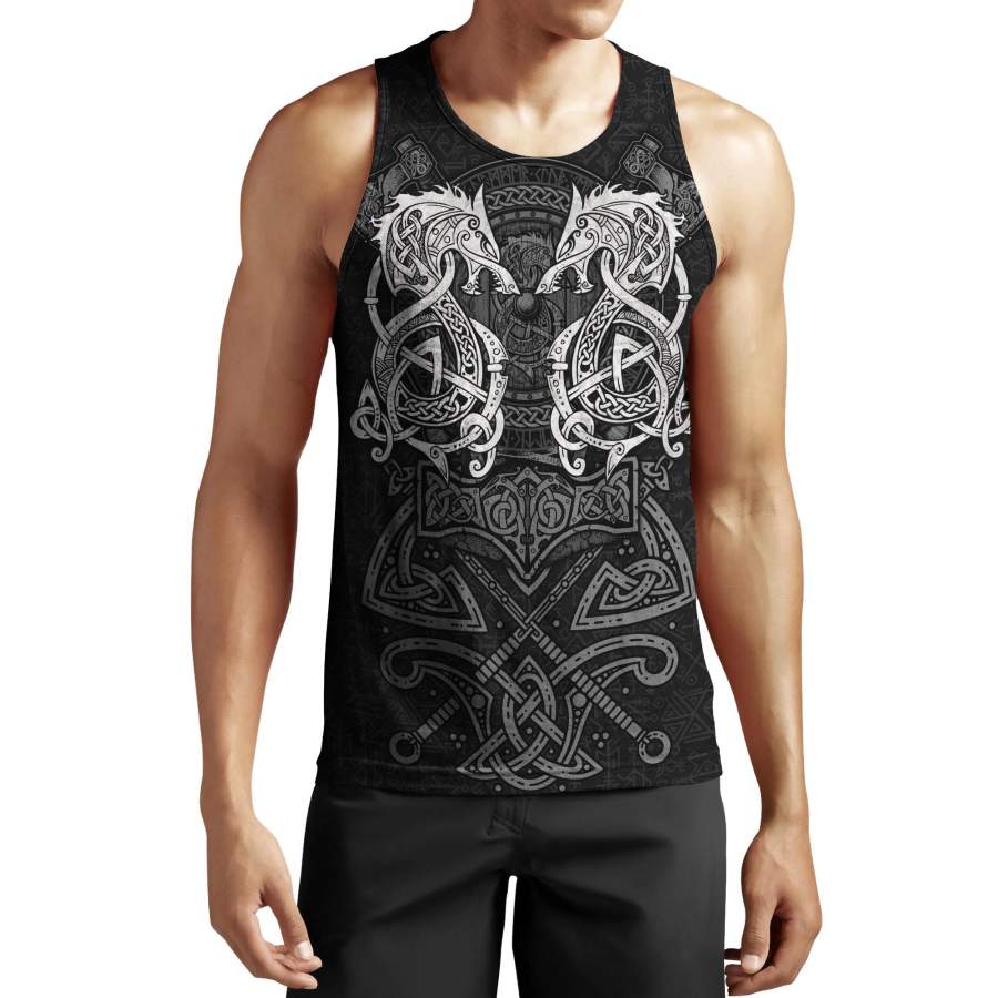 viking-clothing-white-fenrir-viking-wolf-tattoo-tank-top