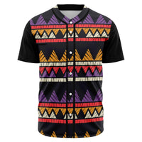 Ethnic Boho Seamless Native American Baseball Jersey LT10 - Wonder Print Shop