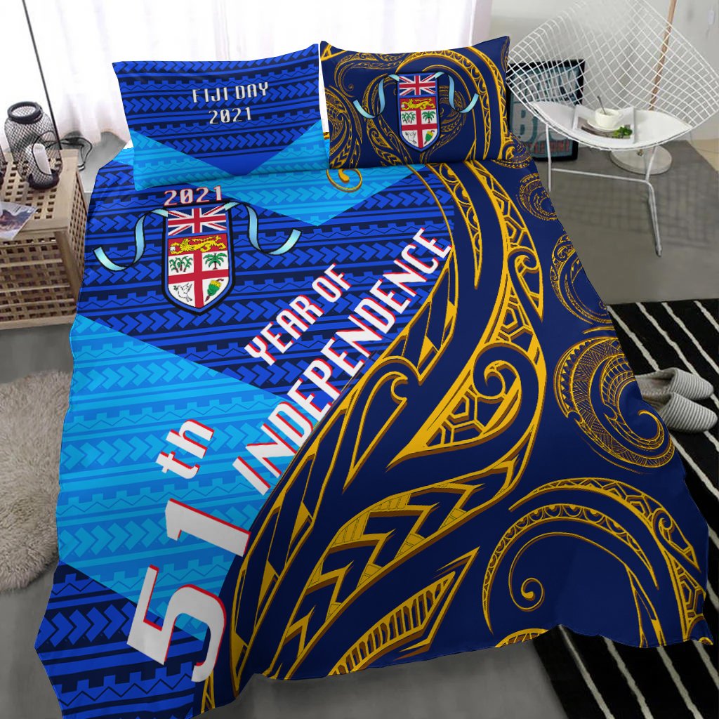 Fiji Day Beddings Set - 51th Year Of Independence LT20 - Wonder Print Shop