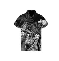 Polynesian Hawaiian With Turrtle Matching Hawaiian Shirt And Dress No.8 LT6 - Wonder Print Shop