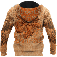 Viking Clothing Viking Odin and Ravens Hoodie RLT12 - Wonder Print Shop